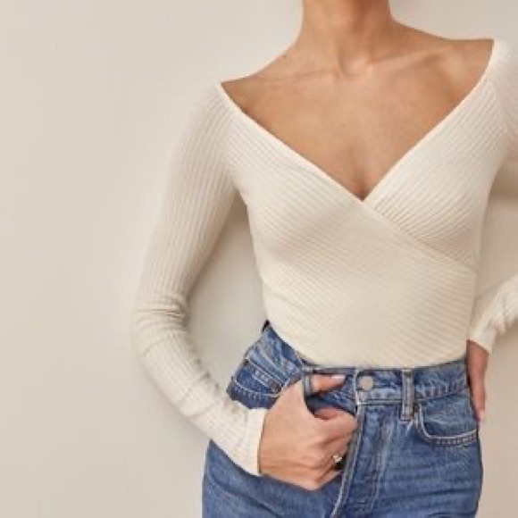 Nwt REFORMATION Minnie Top - Picture 3 of 4